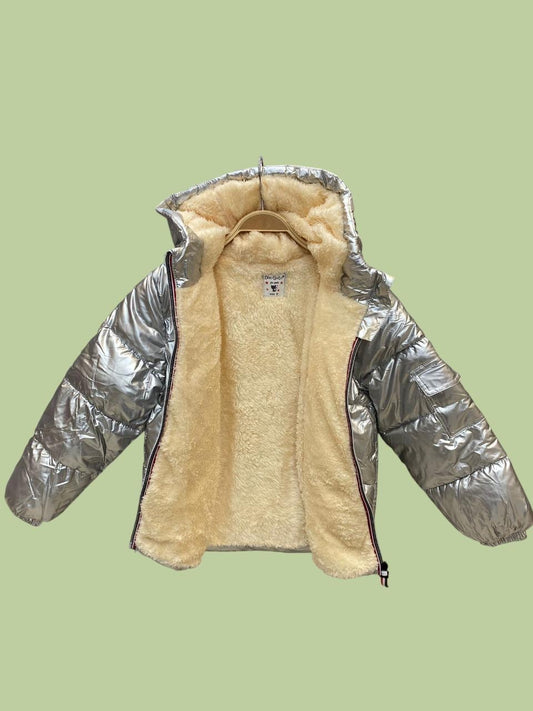 Campera puffer corderito - Don Gato Kids