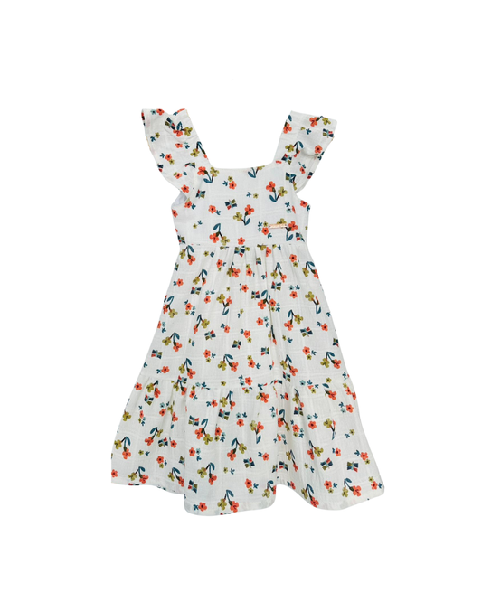 Vestido Flores - Don Gato Kids