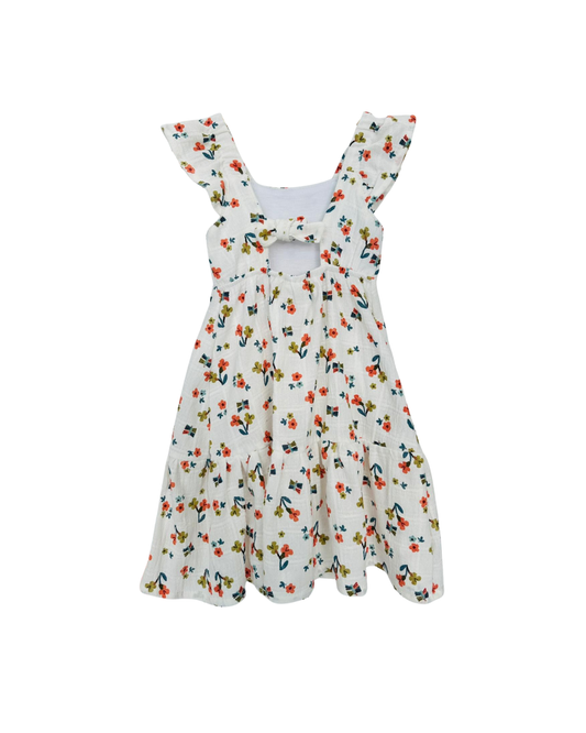 Vestido Flores - Don Gato Kids