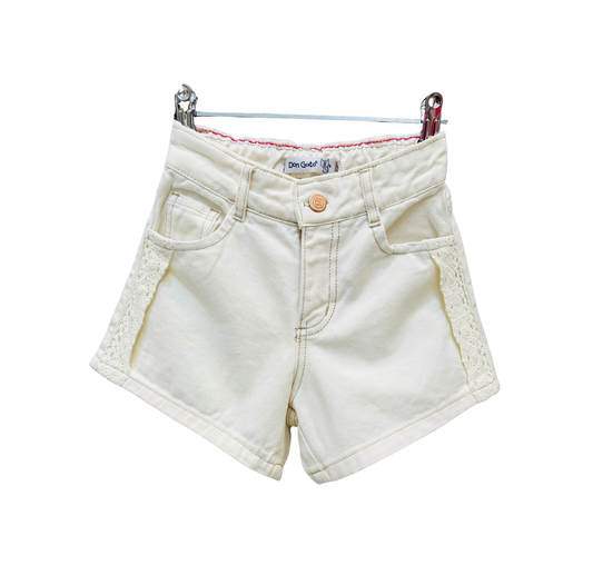 Short crudo con detalle lateral - Don Gato Kids