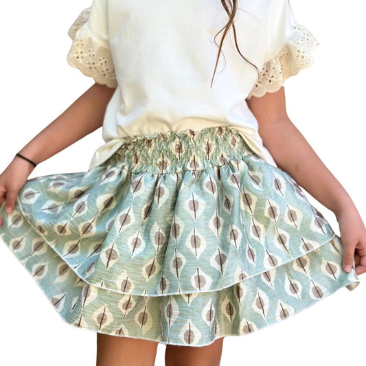 Pollera Short Estampadas - Don Gato Kids