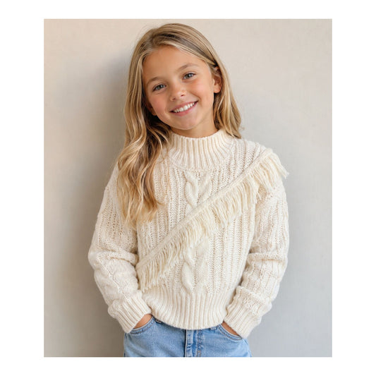 Buzo FLECOS Crudo - Don Gato Kids