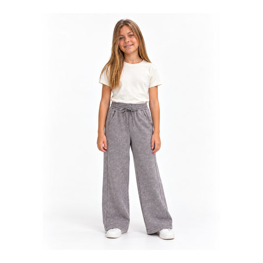 Pantalón Ancho Gris - Don Gato Kids