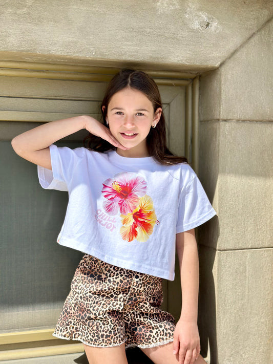 Remera Flower - Don Gato Kids