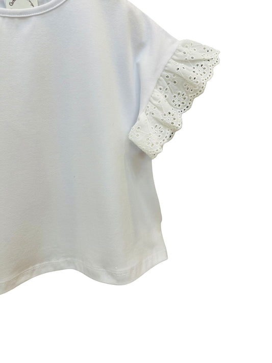 Reme con blonda bordada - Don Gato Kids