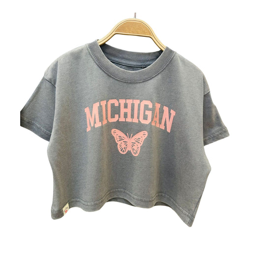 Reme corta oversize MICHIGAN - Don Gato Kids