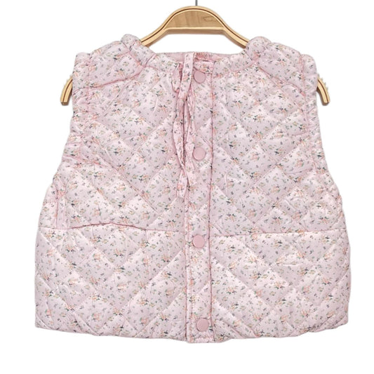 CHALECO CUELLO REDONDO Rosa