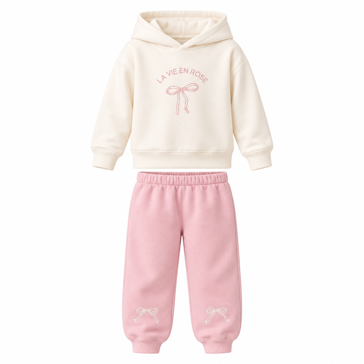 Conjunto Moña combinado - Don Gato Kids — prenda sola de frente sobre fondo blanco.